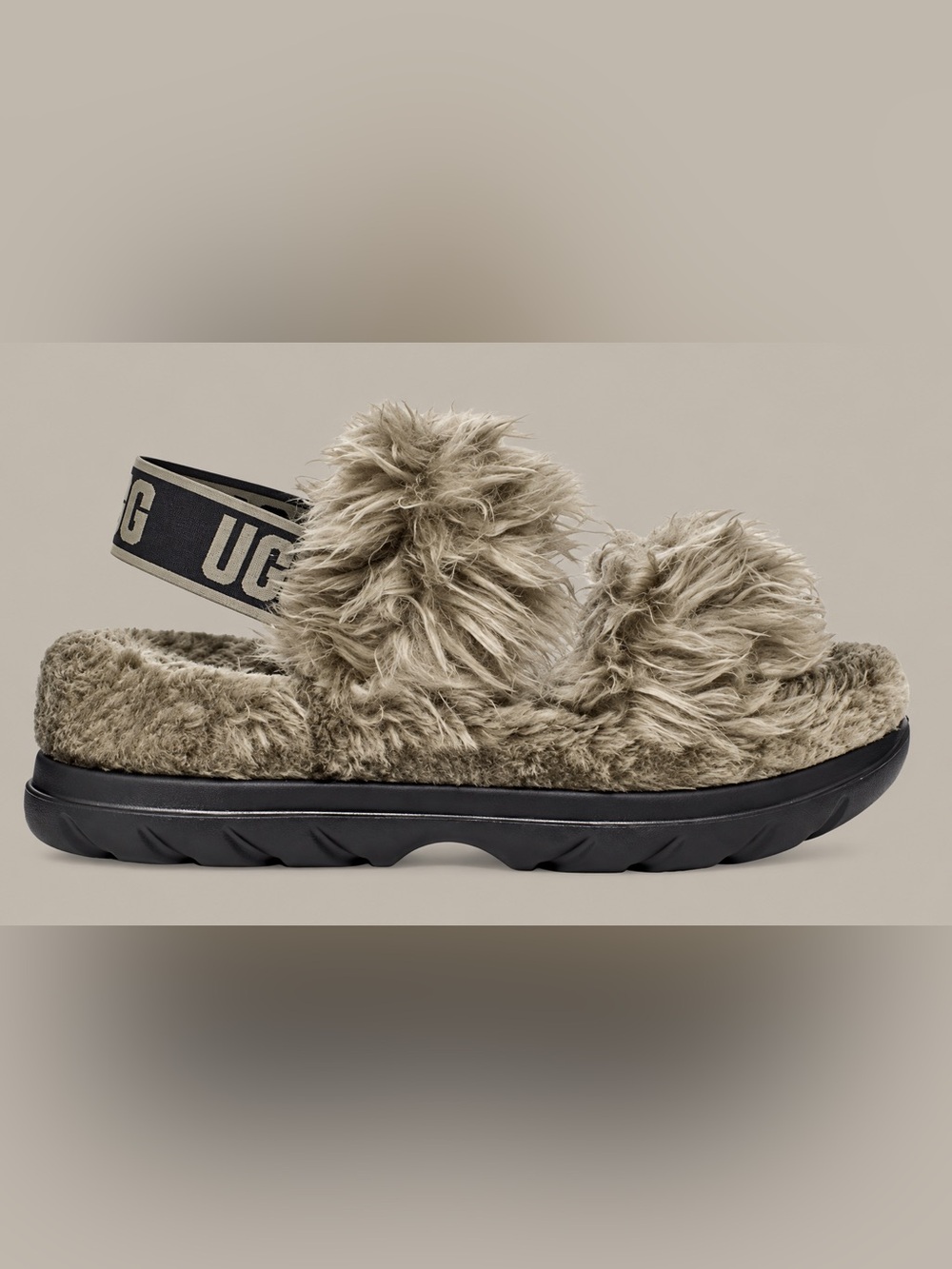UGG Fluff Sugar Sandal Shtol Size 7 – Brand New With Box
